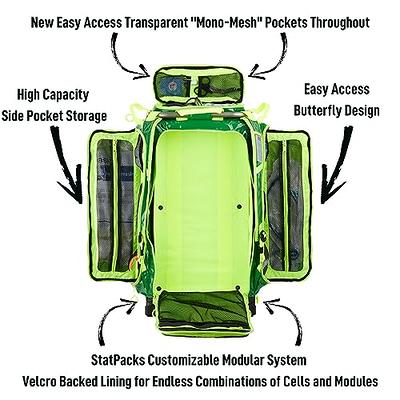 Statpacks New 2023 G3+ Responder, Red Large Capacity ALS BLS Medic  Backpack, Modular Stackable Cellular System for EMS, Firefighters,  Healthcare Professionals - Yahoo Shopping