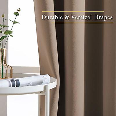  NICETOWN Bedroom Curtain Panels Blackout Draperies