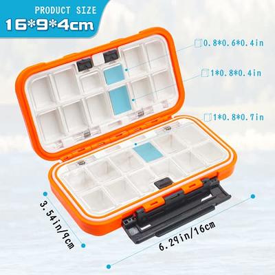 Goture Fishing Tackle Box Small Floating Waterproof