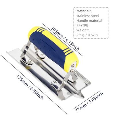 Stainless Steel Notched Squeegee Epoxy Cement Painting Coating