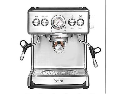 KitchenAid Semi-Automatic Espresso Machine and Automatic Milk Frother  Attachment - KES6404, Charcoal Grey - Yahoo Shopping