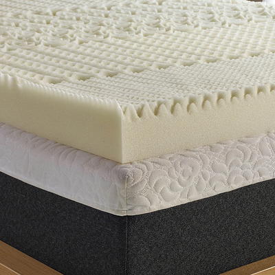 Isotonic+ Memory Foam Mattress Topper, 5 Zone, Full, 3 inch, Isotonic 