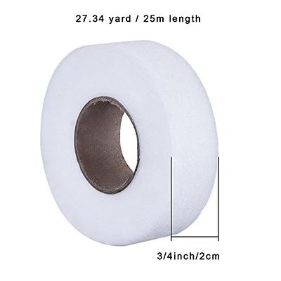 Outus Iron on Hem Tape Fabric Fusing Hemming Tape Wonder Web Adhesive Hem  Tape for Pants Each 27 Yards, 2 Pack (White, 3/4 Inch) - Yahoo Shopping