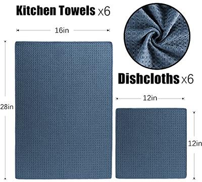 MAKUANG 8 Pack Waffle Weave Microfiber Towels,Premium 3D Mesh Waffle Weave  Quick Drying Towel for Car Detailing,All-Purpose Streakless Microfiber  Cleaning Cloth Kitchen Dish Rags,12 x 12 Inches,Blue - Yahoo Shopping