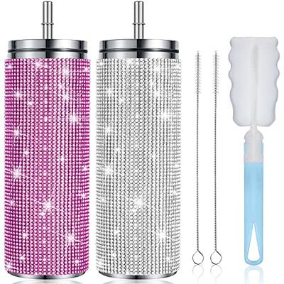 Full Bling Simple Modern Tumbler, Rhinestone Water Bottle, Made to