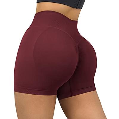 Women's Butt Lifting Booty Shorts Seamless High Waisted Workout Shorts