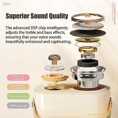 Baolira Bluetooth Speaker with Microphone,Karaoke Machine for Kids and  Adults,Kids Karaoke Machine,Mini Karaoke Machine for Family Home Party,Toys  for Girls 10-12 Years Old (Beige) - Yahoo Shopping