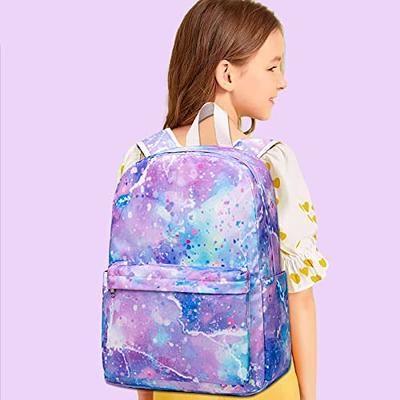 Octsky Unicorn Backpack for Girls, Kids Preschool backpacks Kindergarten  Bookbag, Toddler BookBag with Chest Strap