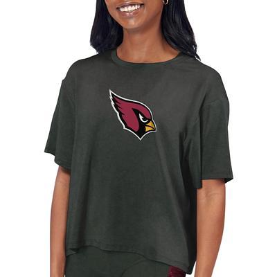 San Francisco 49ers Certo Women's Cropped T-Shirt - Charcoal