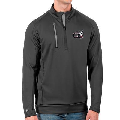 Atlanta Black Crackers Antigua Tribute Quarter-Zip Pullover Top