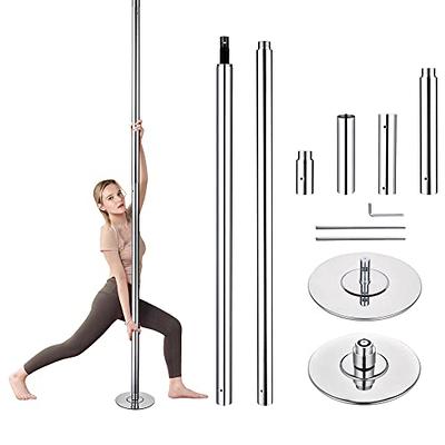  AW 9.25 FT Portable Dance Pole Kit Static Spinning Pole  Dancing Pole for Home Removable 45mm Dance Pole Gym Party Club Exercise  Fitness Colorful, Max Load 1102 Lbs : Sports & Outdoors