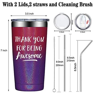 Personalized Coworker Bulk Tumbler Gift With Straw, Blank and White  Colleague Employee Appreciation Christmas Team Gift, Gift for Friend 