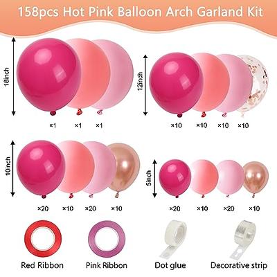 10inch 12inch Pearl Chrome Metal Balloons Rose Gold Balloon Arch