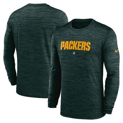 Men's Nike Green Bay Packers Sideline Team Velocity Performance Long Sleeve  T-Shirt - Yahoo Shopping