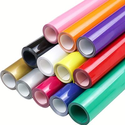 Heat Transfer Vinyl Glitter Htv Sheets Multicolored Glitter - Temu