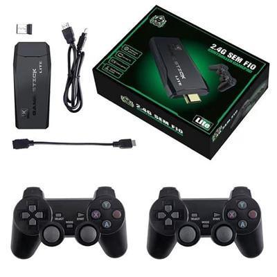 Game Stick Console Video Game 32G Lite 4K HD Console Built-in 10000 Games  Christmas Gift Retro Game Console Wireless Controller