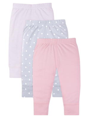 Little Star Baby Girl 3 Pk Pants, Size Newborn - 24 Months - Yahoo