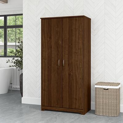 Bush Furniture Cabot Small Bathroom Storage Cabinet with Doors in