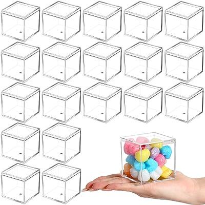 cube small clear acrylic boxes with