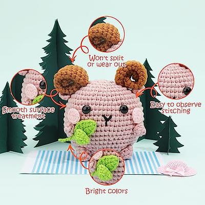  3 Pcs Pack with 5-Ply Acrylic Yarn, 3 Balls of 4.8Oz