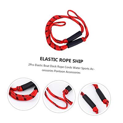 INOOMP 2pcs Elastic Boat Rope Pontoon Accessories Dock Rope Ship Mooring  Rope Mooring Bungee Boat Dock Line Adjustable String Pp Black Stretchable  Bungee Cords Lines - Yahoo Shopping