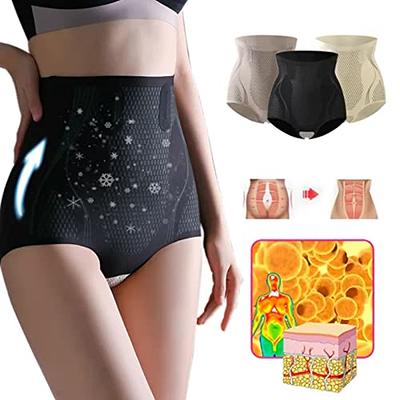 2PCS Original Ice Silk Ion Fiber Repair Shaping Device, ElaShape - High  Waisted Tummy Control Pants Shapewear Women (B,M) - Yahoo Shopping