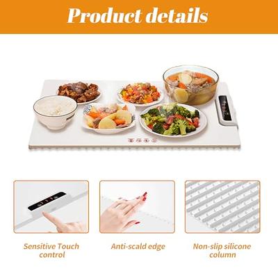 Electric Warming Tray with Adjustable Temperature Control, 24x15 Foldable Food  Warmer Fast Heating, Food Warmer Hot Plate Placemat Electric Server Warming  Tray for Home, Buffets, Restaurants (#A) - Yahoo Shopping