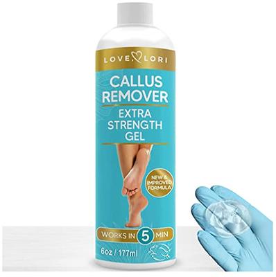 Callus Remover Gel & Pumice Stone Set for Feet & Pedicure