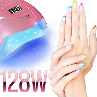 Our UV lamp cures and hardens gel nail stickers to the shape of your n... | Gel  Nail Sticker | TikTok
