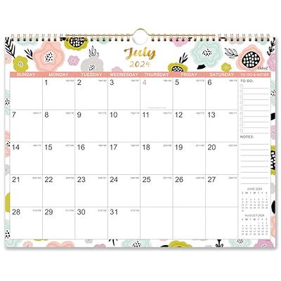 2024-2025 Wall Calendar - Jul. 2024 - Dec. 2025 18 Months Wall Calendar  2024