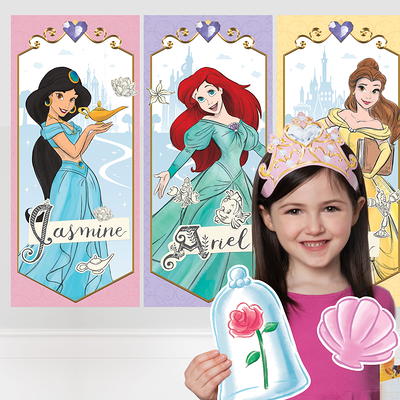 Totum Set Disney Princess-3 Fogli con 50 Adesivi, Bellissimi Motivi di  Principesse e Glitter, Colore, 17 x 1 x 24, 044142