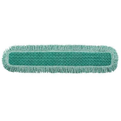 Rubbermaid HYGEN FGQ41000BL00 18 Blue Microfiber Hook & Loop Wet Mop Pad