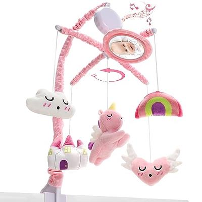  Baby Crib Mobile, Nursery Mobile for Crib with Music Motor  Spinner, Musical Crib Toys for Infants 0-6 Months Girls and Boys, Crib  Mount Mobiles with 36 lullabies, Blue : Baby