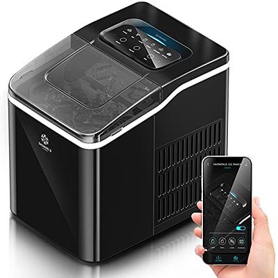 VEVOR Countertop Ice Maker, 30lbs in 24Hrs, Auto Self-Cleaning Portable Ice Make