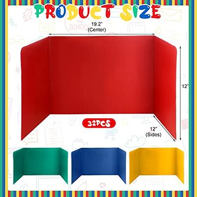 Desk Dividers Plastic Study Carrel Divider Classroom Folders - Temu