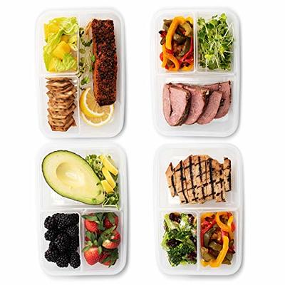 Komax Biokips 4 Compartment Lunch Containers [Set-of-5