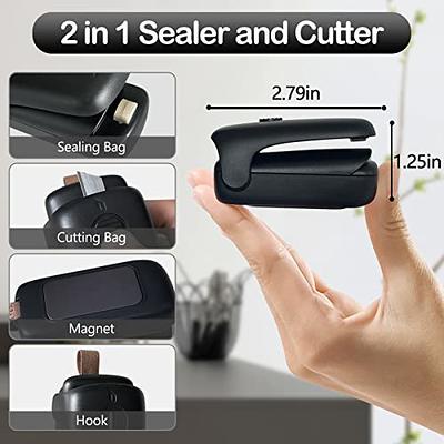 Portable Rechargeable Mini Bag Sealer With Hot Bond And Vacuum