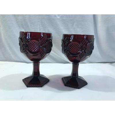 Wine Glass Water Glasses Set of 6 Goblet 10 oz. by Majestic Gifts