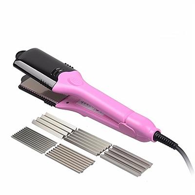 ZAXOP 2 Pack Heat Resistant Silicone Mat Pouch for Flat Iron, Curling Iron, Hair Straightener,Hair Curling Wands,Hot Hair Tools (Purple & Black)  Purple-black