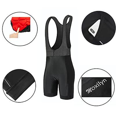 Men's Sponge Padding One-piece Cycling Bib Shorts