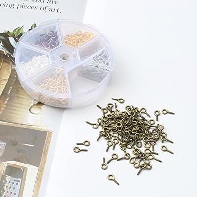 500pcs Iron Open Eye Pins 2.0 Inch DIY Craft Making Eye Pins with Storage  Box Not Easy To Deform or Fracture Head Pins Findings for Earring Pendant Bracelet  Jewelry Necklace Making 