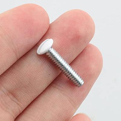 BAIRONG 120pcs Wall Plate Screws #6-32 Thread White Screws for Wall Light  Switch Panels 4 Length (30pcs 3/8 Inch + 30pcs 9/16 Inch Long + 30pcs 3/4  Inch + 30pcs 1 Inch) - Yahoo Shopping