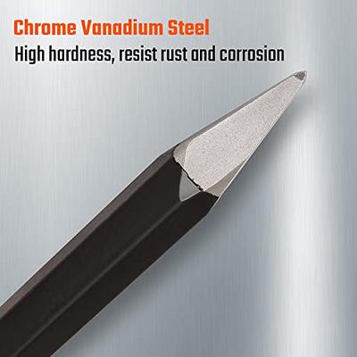 1 Set Chisel Stone Carving Tools Masonry Tools Chrome Vanadium Steel  Concrete Rock 