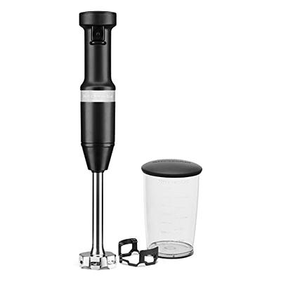 KitchenAid Cordless Variable Speed Hand Blender - KHBBV53, Matte Black