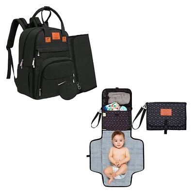 KeaBabies Baby Travel Essential Backpack Comes Diaper Bag with Portable Changing Pad Latte | Target