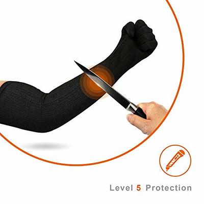 CUT-RESISTANT KEVLAR GLOVES (PROTECTION LEVEL 5)