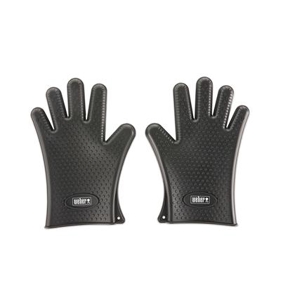 Cubilan BBQ Gloves, Black Grilling Gloves Heat Resistant Oven