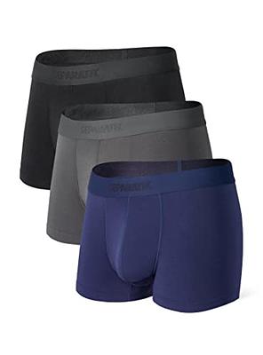 Separatec Men's Underwear Trunks Comfortable Soft Bamboo Rayon