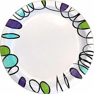 Basics Everyday Paper Plates, 10 Inch, Disposable, 50 Count