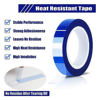 EDSRDRUS Multiple Colors and Sizes Heat Resistant Tape for